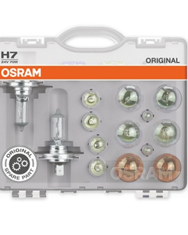 KIT REZERVA BECURI OSRAM H7 24V