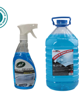 Set pachet iarna ( Lichid parbriz iarna 5l -20+Solutie dezghetat parbriz 750 ml)