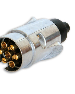 FISA PRIZA 12V 7 PINI TATA ALUMINIU HICO