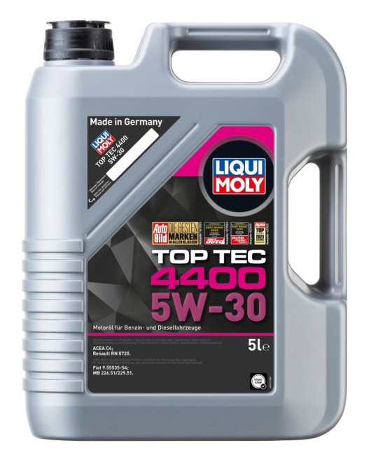 LIQUI MOLY TOP TEC 4400 5W-30- ACEA C4-08;RENAULT RN 0720- 5L