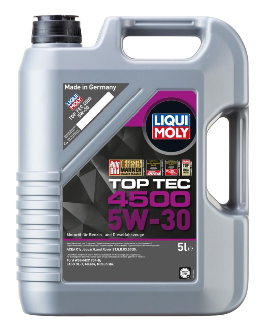 LIQUI MOLY TOP TEC 4500 5W-30- ACEA C1-08- 5L