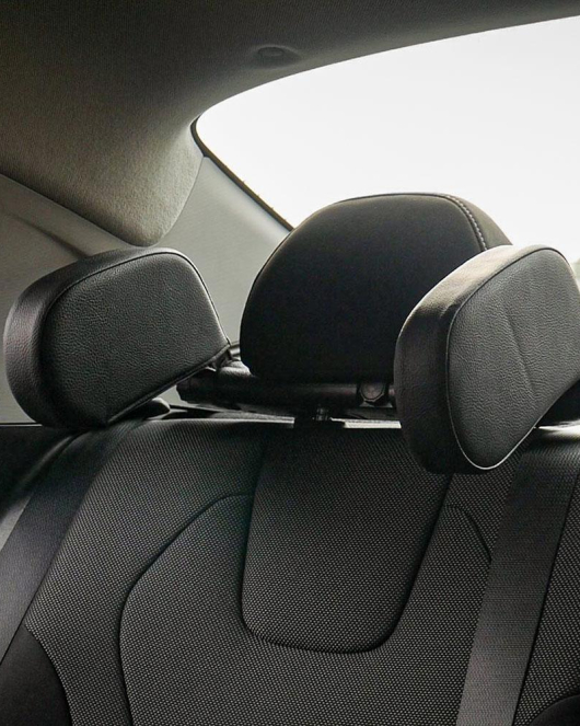 SUPORT TETIERA AUTO REGLABIL-PIELE ECOLOGICA NEAGRA