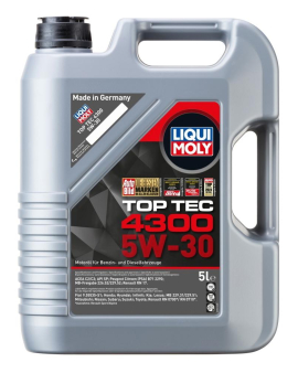 LIQUI MOLY TOP TEC 4300 5W-30- API SN/CF; ACEA C2- 5L