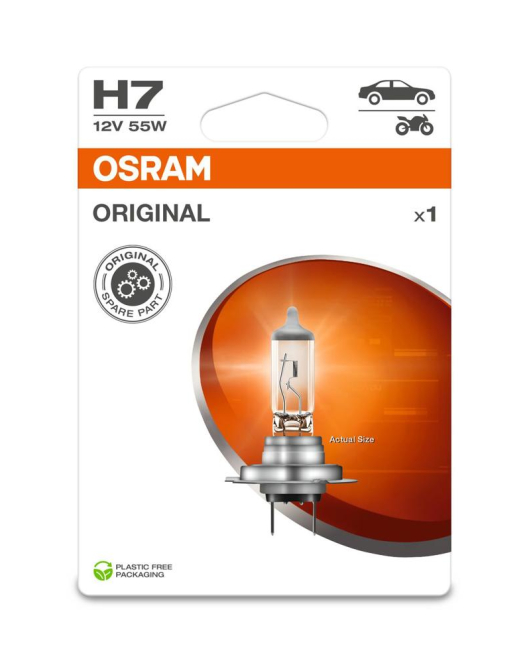 BEC 12V H7 55 W ORIGINAL BLISTER 1 BUC OSRAM