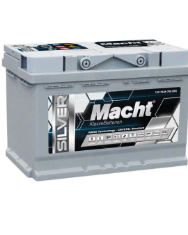 MACHT SILVER POWER 12V 75 AH (700 A; 278X175X190)