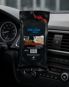SERVETELE UMEDE PENTRU BORD COOL&amp;CLEAN WIPES 40 BUC