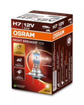 BEC HALOGEN OSRAM H7 NIGHT BREAKER 220