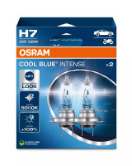 BEC OSRAM COOL BLUE INTENSE H7 55W 12V PX26D SET 2 BUC