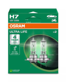 BEC OSRAM ULTRA LIFE H7 12V 55W SET 2 BUC