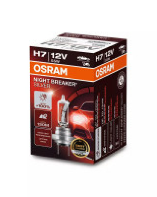 BEC NIGHT BREAKER SILVER H7 12V 55W PX26D
